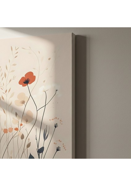 Minimalist Botanik Çiçek Aranjmanı Tablosu indirimleri