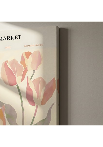 Canne Lalesi Botanik Illüstrasyon Tablosu indirimleri