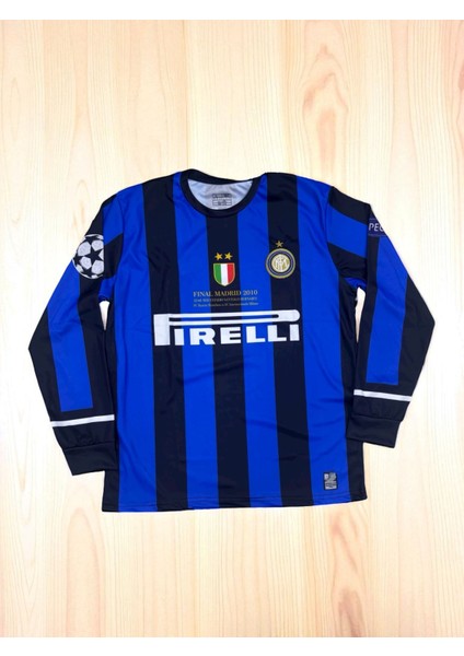 Nostaljik 2010 Inter Final Madrid Mauro Icardi Uzun Kollu Forma fiyatları