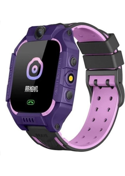 Mor Renkli, Sim Kartlı, Gprs Konum Özellikli Çocuk Saati, Güvenle Kullanın fiyatları