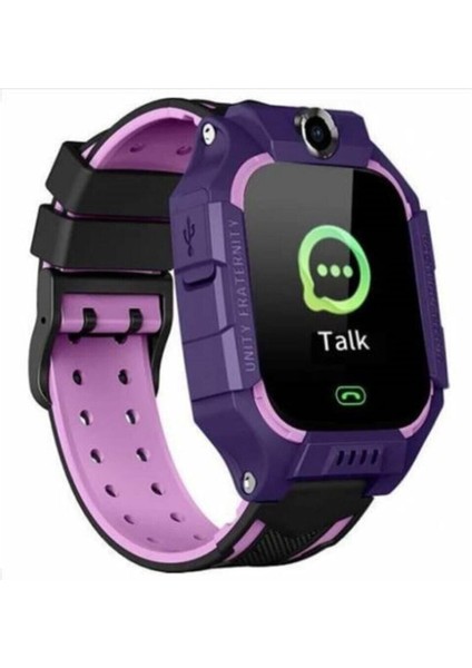 Mor Renkli, Sim Kartlı, Gprs Konum Özellikli Çocuk Saati, Güvenle Kullanın modelleri