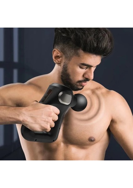 Gri LCD Sporcu Egzersiz Masaj Aleti 8 Başlıklı KH-750 (5263) modelleri