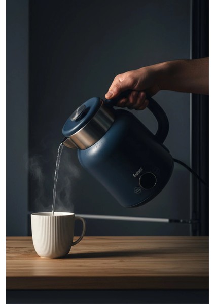 Elektrikli Su Isıtıcı Kettle 1.5 L Çelik Hazne Kt-01 Urban