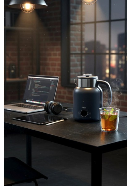 Elektrikli Su Isıtıcı Kettle 1.5 L Çelik Hazne Kt-01 Urban fırsatları