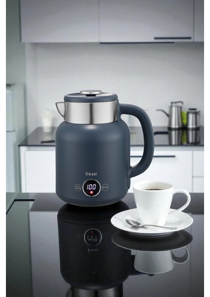 Elektrikli Su Isıtıcı Kettle 1.5 L Çelik Hazne Kt-01 Urban