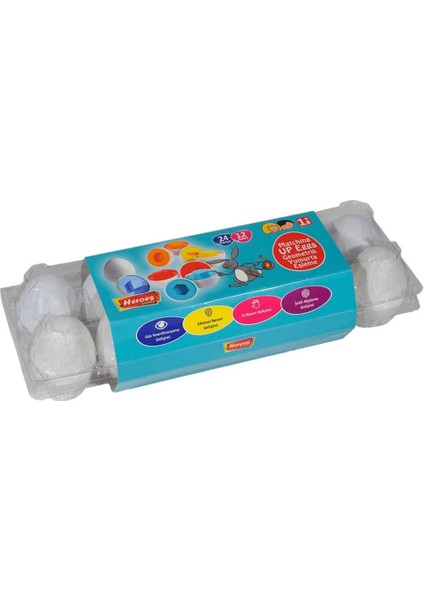 Nessiworld ERN-804 Heroes Toys 12LI Yumurta Eşleştirme - Eren Oyuncak