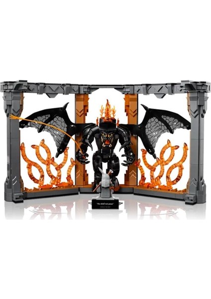 Nessiworld 10367 LEGO Icons - Yüzüklerin Efendisi: Balrog™ Kitaplık Dekoru 1201 Parça +18 Yaş indirimleri