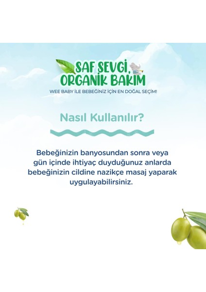 Nessiworld Wee Baby Bebek Losyonu 200 ml modelleri