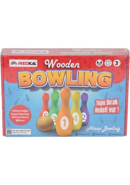 Nessiworld 5821 Redka -Wooden Bowling