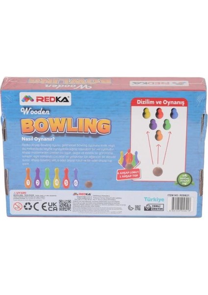 Nessiworld 5821 Redka -Wooden Bowling fiyatları