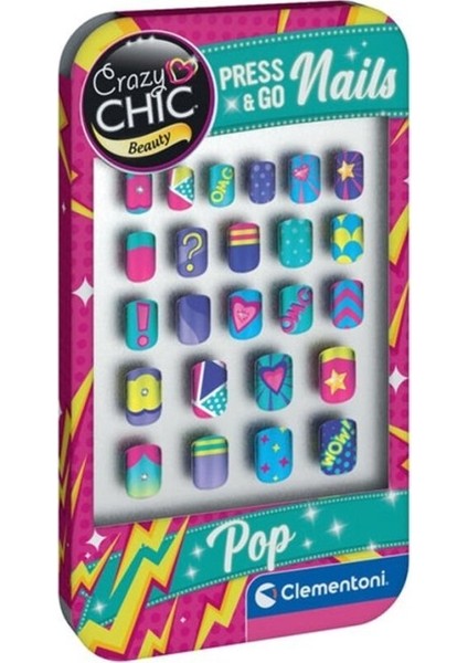Nessiworld 18895 Crazy Chic - Tak Git Tırnaklar - Pop