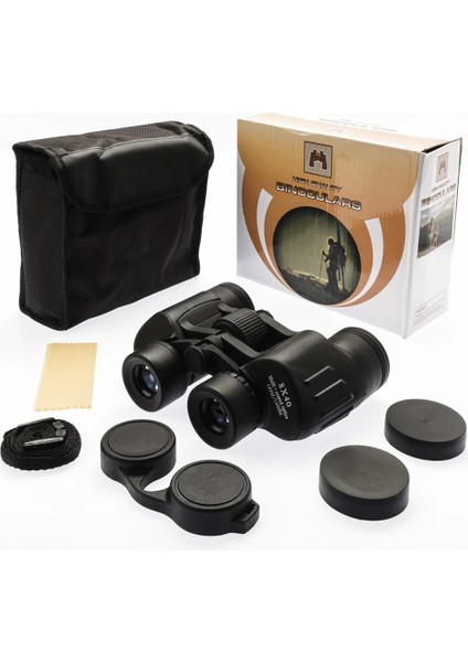 Nico 8X40 Yüksek Kaliteli Büyük Göz Mercekli Profesyonel El Dürbün ( Lisinya )