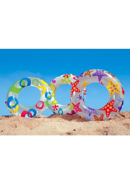 Desenli Lüks Simit 61 cm Intex - 59241 (Lisinya) fiyatları