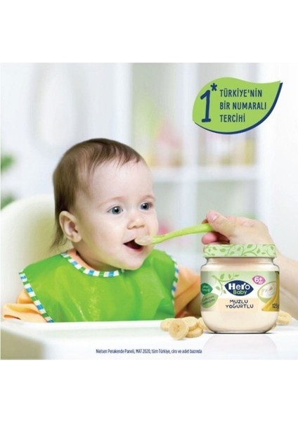 Nessiworld Hero Baby Muzlu Yoğurtlu Kavanoz Mama 120 gr fiyatları