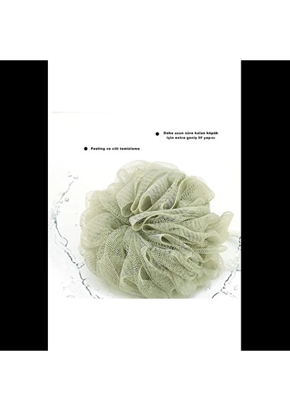 Banyo Lifi Yumuşak Top Lif Naturel Ponpon Banyo Lifi 35 gr Yumuşak Banyo Lifi fiyatları