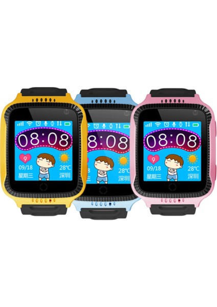 Mavi Renkli Sim Kartlı Çocuk Güvenlik ve Takip Saati fiyatları