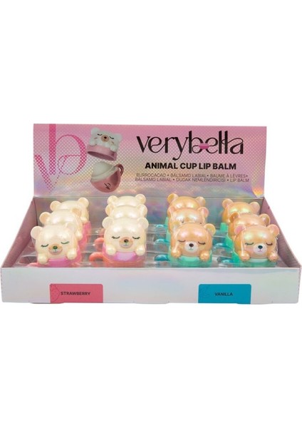 Nessiworld VRB28000 Very Bella - Sevimli Lip Balm Dudak Nemlendiricisi