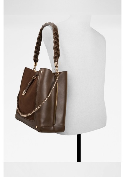 Nalayna Omuz ve El Çantaları - Kahverengi indirimleri