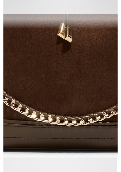 Nalayna Omuz ve El Çantaları - Kahverengi