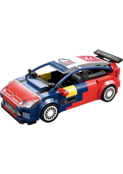 Nessiworld C5503W Cada Citroen C4 Wrc 296 Parça Block Oyuncak