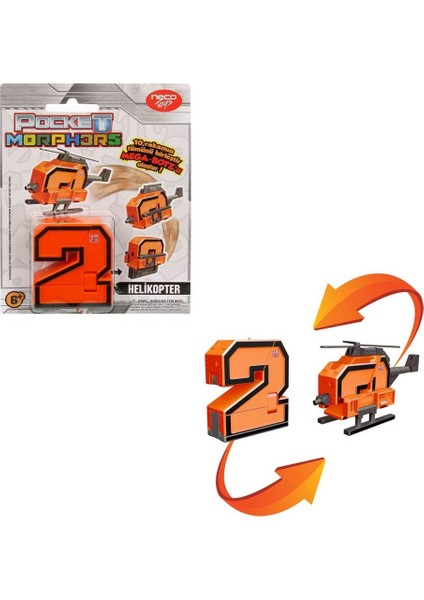 Nessiworld PM/6888 Pocket Morphers Dönüşebilen Numaralar / Tekli Satılır indirimleri