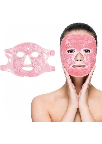 Jel Buz Paketi Soğutma Yüz Maskesi Baş Ağrısı Yastık Rahatlatıcı Kozmetik Maske