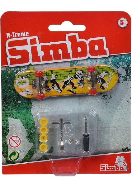 Nessiworld 103306083 Finger Skateboard Kaykay Seti -Simba