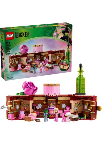 Nessiworld 75683 LEGO Wicked - Elphaba ve Glindanın Yurdu 740 Parça +8 Yaş