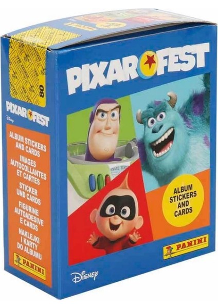 Nessiworld Disney Pixar Fest Çıkartma Kartları modelleri