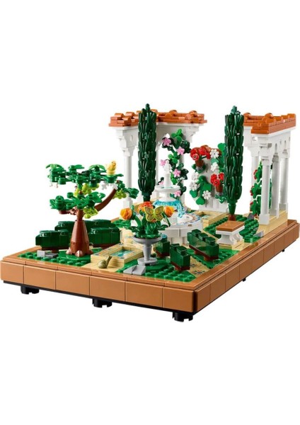 Nessiworld 10359 LEGO Icons Çeşmeli Bahçe - Fountain Garden 1302 Parça +18 Yaş modelleri