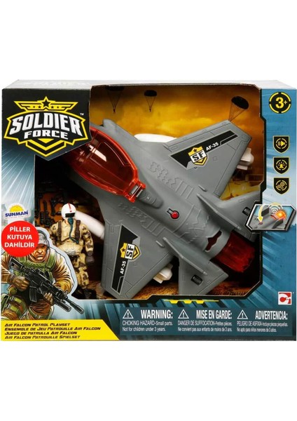 Nessiworld Sesli ve Işıklı Soldier Force Askeri Uçak Oyun Seti fiyatları