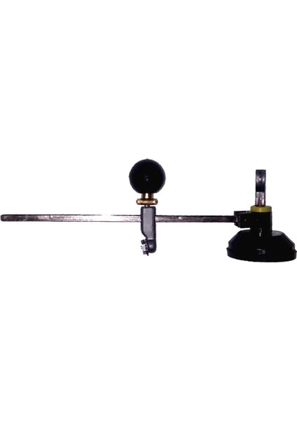 Menfez Açma Seti (Camı Çıkarmadan) Nikken Açılı Cam Kesme Pergeli 40 cm + Tokmağı
