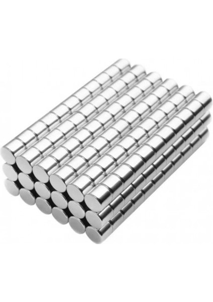 100 Adet 4x4 mm Yuvarlak Neodyum Mıknatıs N35 Güçlü Magnet Nikel Kaplama fırsatları