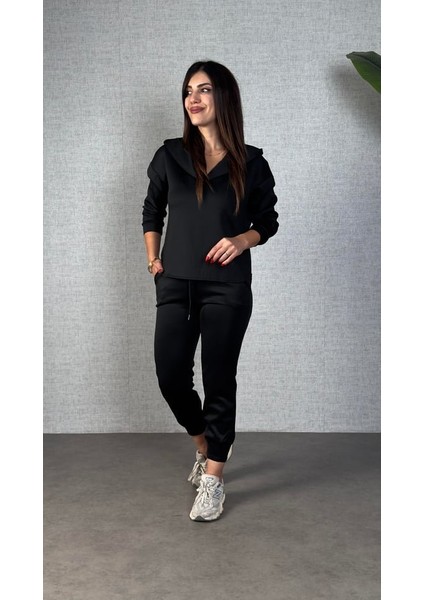 Eyesof Kadın Uzun Kollu Kapüşonlu Ikili Takım indirimleri