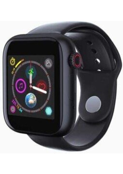 Kameralı, Konuşmalı, Sim Kartlı, Bluetooth, Kayıtlı, Şık ve Kullanışlı Akıllı Saat Siyah