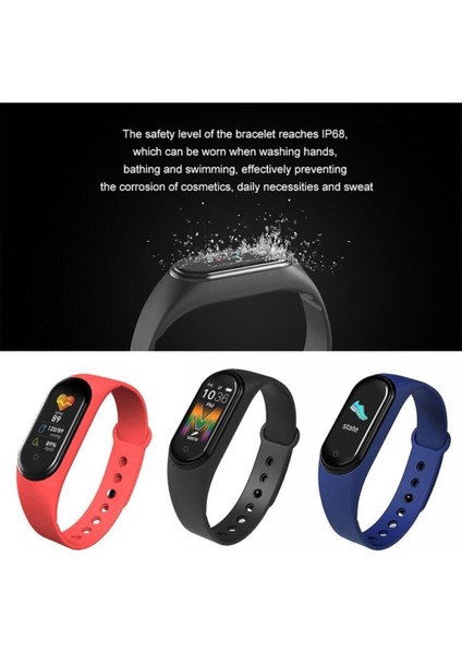 Şık Siyah Akıllı Bileklik, Sağlıklı ve Aktif Yaşam Için Mükemmel Tercih indirimleri