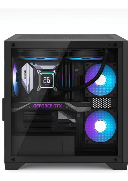 NXR128 Intel Core I5 4590 16GB 512GB SSD RX580 8gb 23.8" Oyuncu Masaüstü Bilgisayar fırsatları