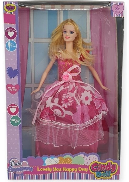 Büyüleyici Parti Bebeği Anlily - 02258 - Pembe (Lisinya) fiyatları