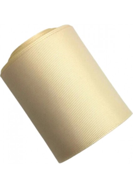 Grogren Kurdele 1 cm 10 Metre Krem