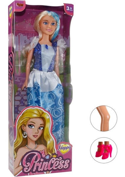 Prenses Bebek 30 cm - 66774 - 6 - Mavi (Lisinya) fiyatları