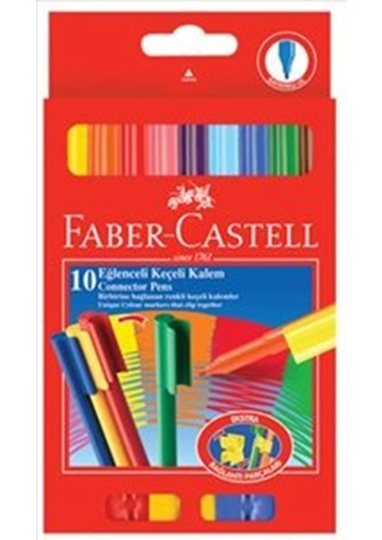 Keçeli Kalem Eğlenceli 10 Lu