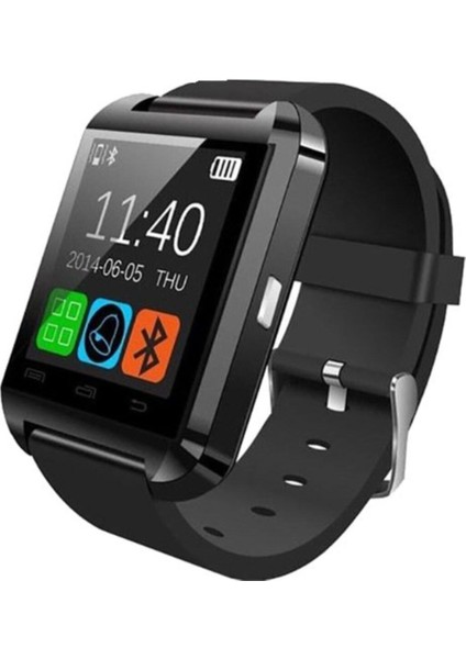 Renkli Akıllı Saat U8, Android ve Ios Uyumlu, Bluetooth Bağlantılı, Şık Tasarım