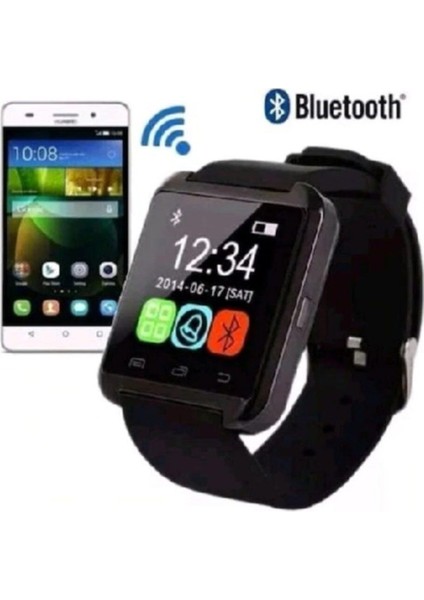 Renkli Akıllı Saat U8, Android ve Ios Uyumlu, Bluetooth Bağlantılı, Şık Tasarım modelleri