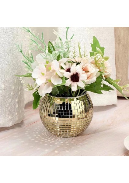 Kare Gold Cam Mozaik Fayans Çıkartmaları El Işi Kare Cam Fayans Kendinden Yapışkanlı Aynalı Dekor Panel 30X30 cm fiyatları