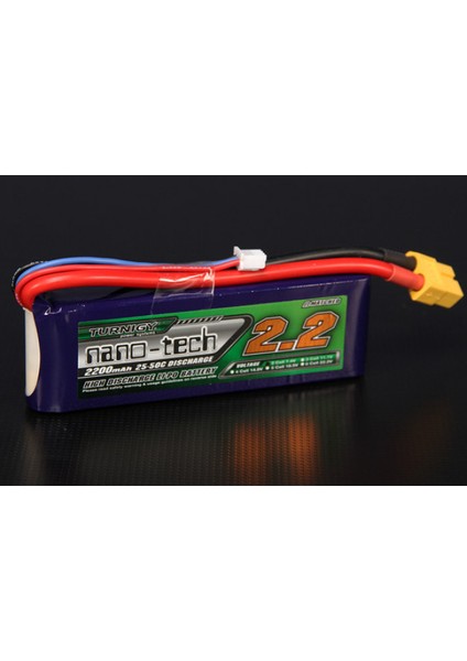Nano-Tech 2200MAH 2s 25~50C Lipo Batarya