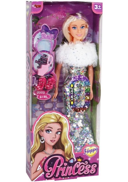 Renk Değiştiren Prenses Bebek 30 cm - 66772 - Gri (Lisinya) fiyatları