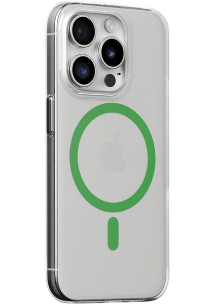 iPhone 13 Pro Max Kılıf Bubble Magsafe Kapak - Yeşil fiyatları