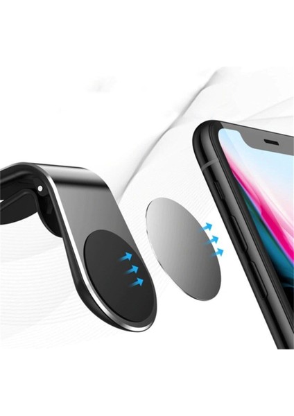 Pembe Iç Mekan Mıknatıslı Telefon Tutucu Xiaomi Mi 8 Se Uyumlu modelleri