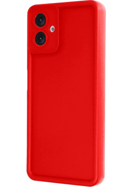 Samsung Galaxy A07 Viera Silikon - Kırmızı