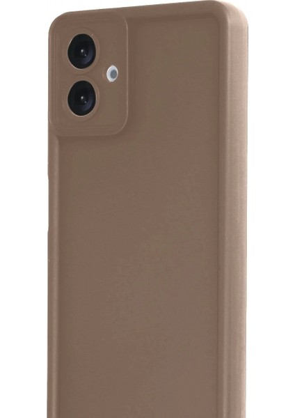 Samsung Galaxy A07 Viera Silikon - Kahverengi